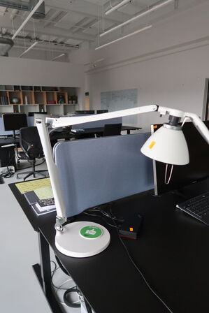 Bordlampe LUCE PLAN FORTERBRACCIO D33N