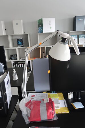 Bordlampe LUCE PLAN FORTERBRACCIO D33N