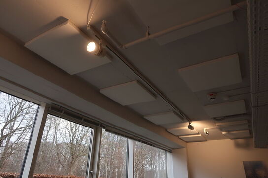 2 stk. skinner med 4 stk. LED-spots SUNFLUX 35W Track Light