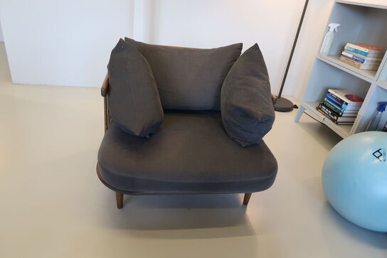 Lænestol &TRADITION Fly SC1 af Space Copenhagen