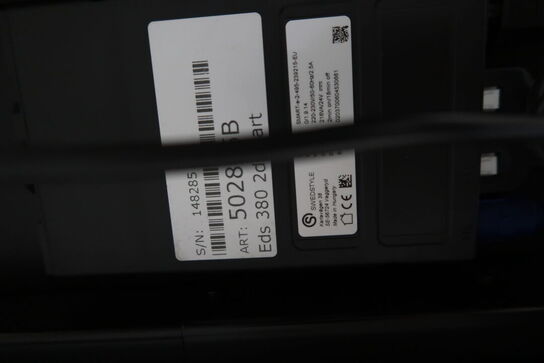 El. hæve/sænke skrivebord uden indhold samt skuffemodul