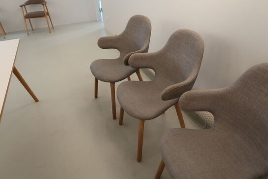 8 stk. mødestole &TRADITION Catch JH1