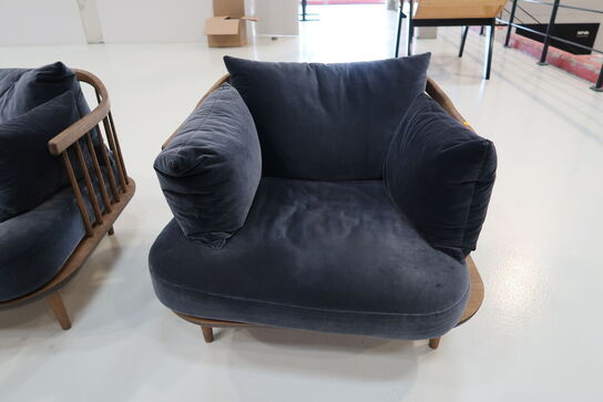 Lænestol &TRADITION Fly SC1 af Space Copenhagen