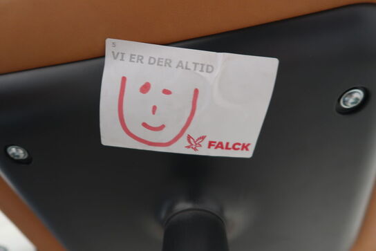 6 stk. mødestole MUUTO Fiber Chair Swivel