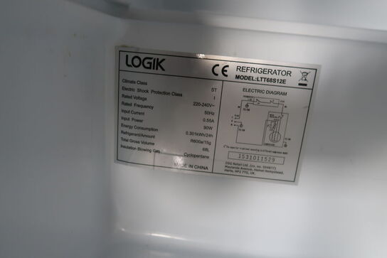 Køleskab LOGIK LTT68S12E