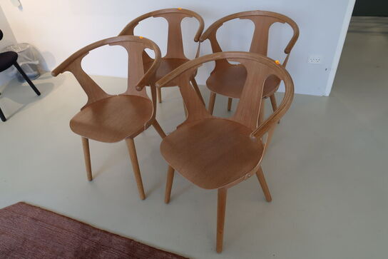 4 stk. mødestole &TRADITION In Between SK1 af Sami Kallio