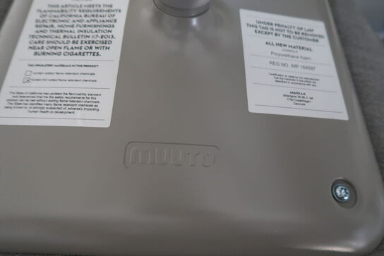 4 stk. spisebordsstole MUUTO Fiber Swivel