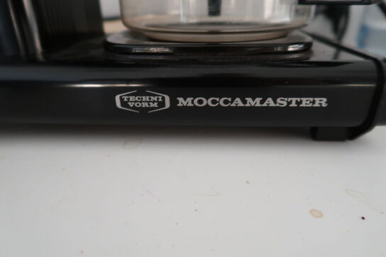 Kaffemaskine MOCCAMASTER samt elkedel