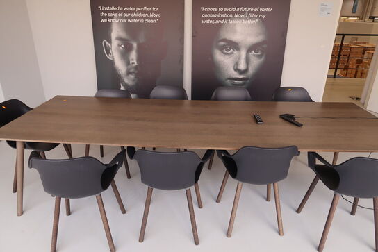 9 stk. mødestole VITRA HAL af Jasper Morrison