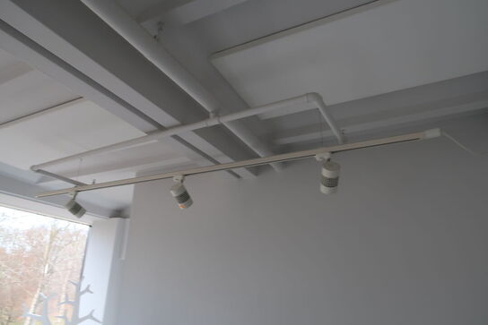 2 stk. skinner med 6 stk. LED-spots SUNFLUX 35W Track Light