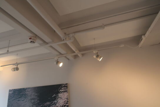 2 stk. skinner med 6 stk. LED-spots SUNFLUX 35W Track Light