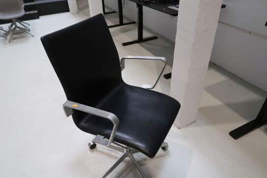 Kontorstol OXFORD lav ryg af Arne Jacobsen