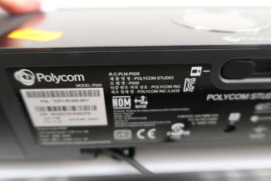 Konferencekamera POLYCOM med højtalere P009