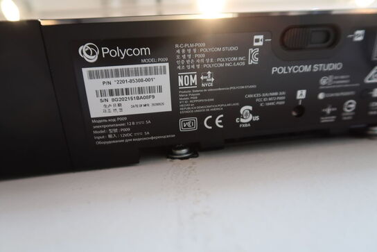 Konferencekamera POLYCOM med højtalere P009