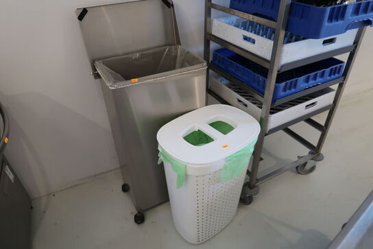 2 stk. skraldespande