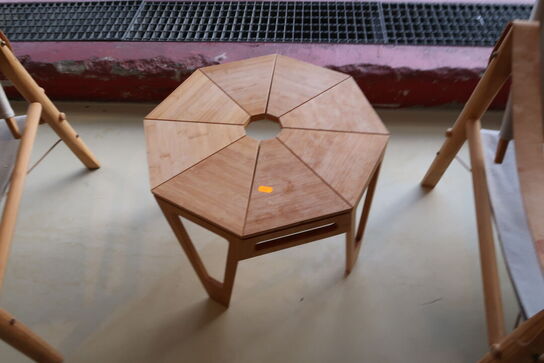 Sofabord WE DO WOOD Octagon