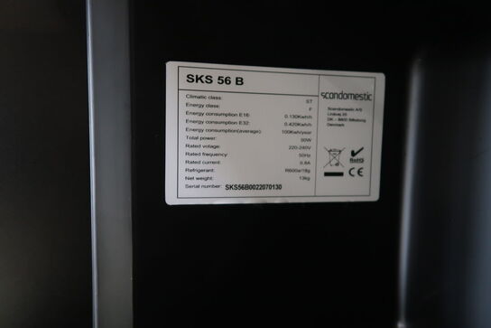 Køleskab SCANDOMESTIC SKS 56 B