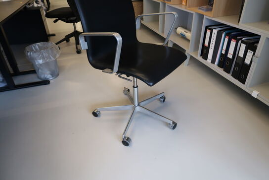 Kontorstol OXFORD lav ryg af Arne Jacobsen