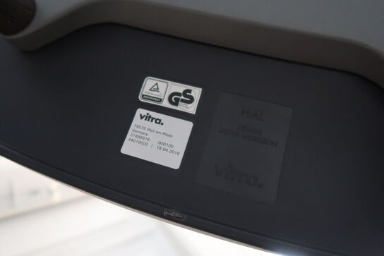 9 stk. mødestole VITRA HAL af Jasper Morrison