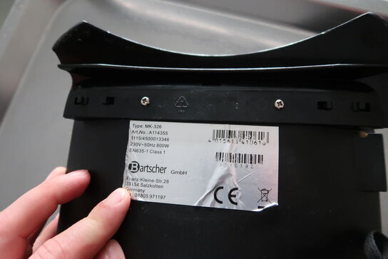 Varmeplade BARTSCHER MK-326