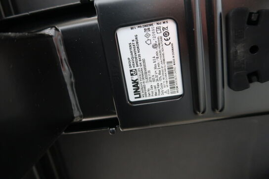 El. hæve/sænke skrivebord uden indhold samt skuffemodul