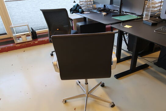 Kontorstol OXFORD lav ryg af Arne Jacobsen