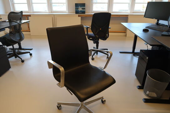 Kontorstol OXFORD lav ryg af Arne Jacobsen