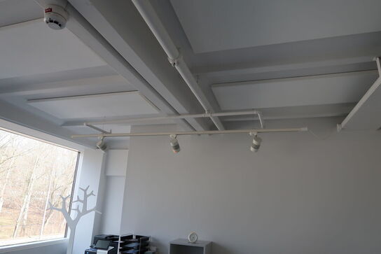 2 stk. skinner med 6 stk. LED-spots SUNFLUX 35W Track Light