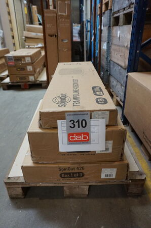 SpinOut trampolin Ø: 426 cm med sikkerhedsnet 