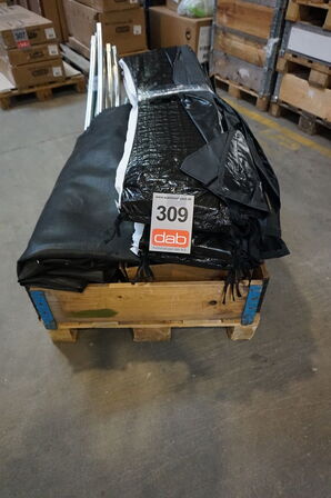 SpinOut trampolin Ø: 426 cm med sikkerhedsnet 