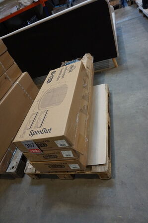 SpinOut Inground trampolin Ø: 426 cm med sikkerhedsnet 