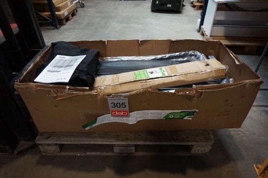 Salta Comfort Trampolin, rektangulær, 214 x 305 cm 