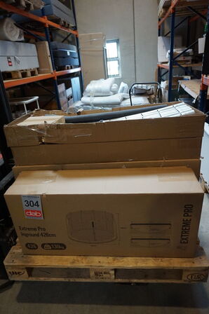 Extreme Pro Inground havetrampolin Ø: 426 cm 