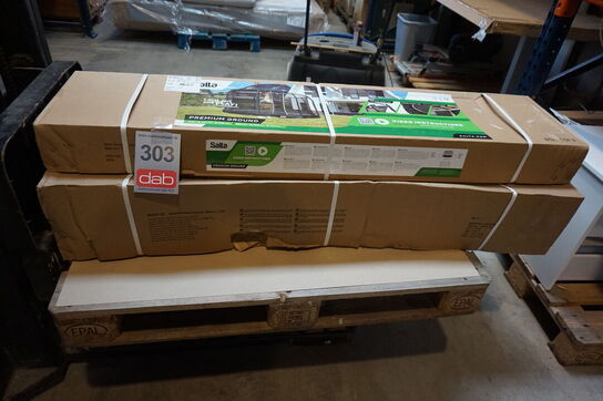 Salta Trampolin Premium Ground Ø:366 cm med sikkerhedsnet 