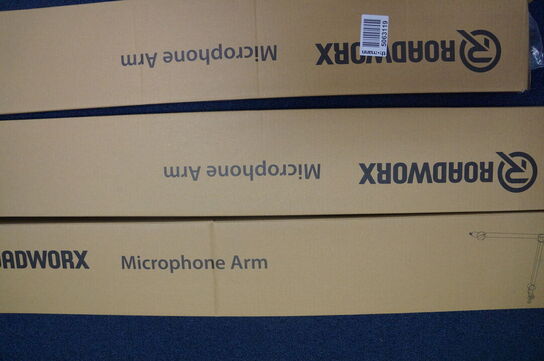 3 stk. mikrofonholdere ROADWORX