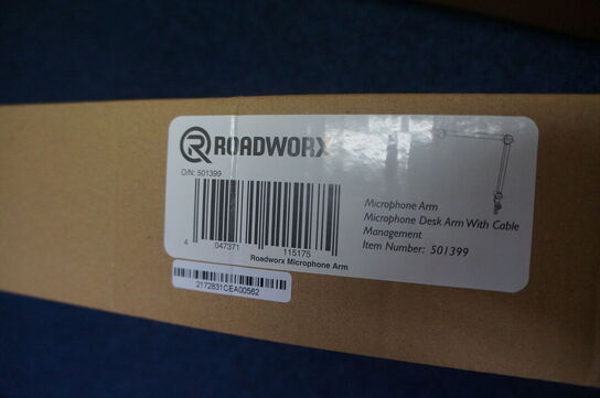 3 stk. mikrofonholdere ROADWORX