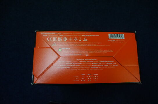 Høretelefoner  BEYERDYNAMIC DT770 PRO