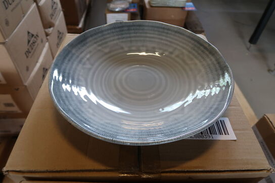 36 stk. Dudson Harvest Flux skål, grå, 135 cl, ø28 cm
