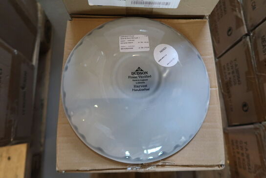 67 stk. Dudson Harvest Flux skål, grå, 80 cl, ø25 cm