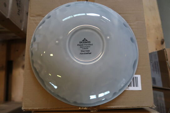 36 stk. Dudson Harvest Flux skål, grå, 135 cl, ø28 cm