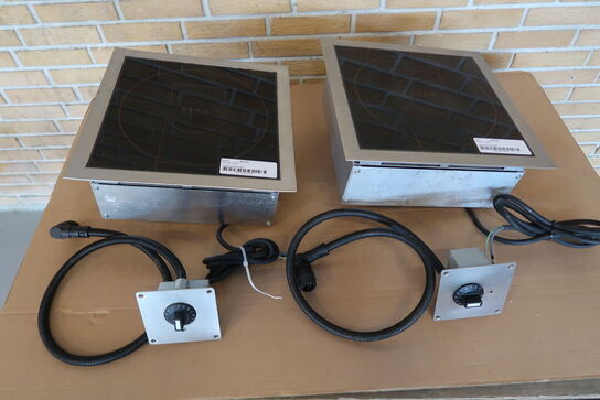 2 stk. induktions Wok SH/IN 3500