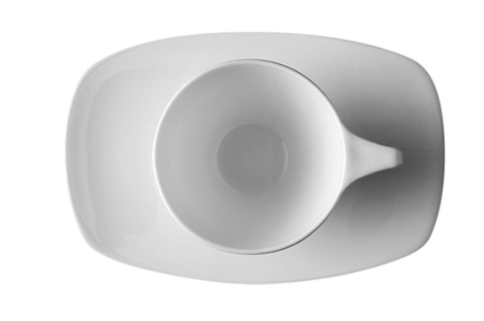 398 stk. Tabl S1 oval underkop til 8 cl kop - BEMÆRK KUN UNDERKOP