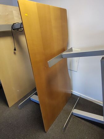 Fire hæve/sænkeborde assorterede