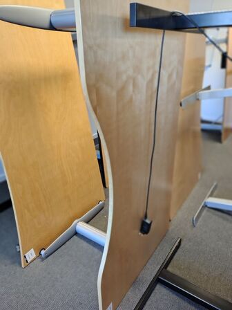 Fire hæve/sænkeborde assorterede