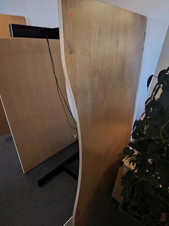 Fire hæve/sænkeborde assorterede