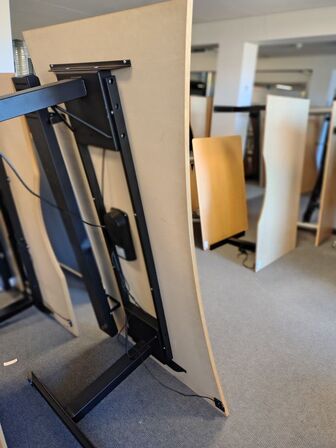 Fire hæve/sænkeborde assorterede