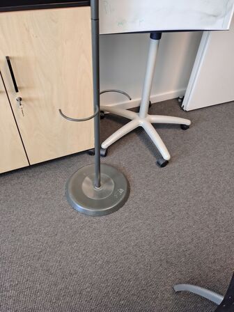 Stumtjener og whiteboard