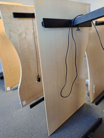 Fire hæve/sænkeborde assorterede