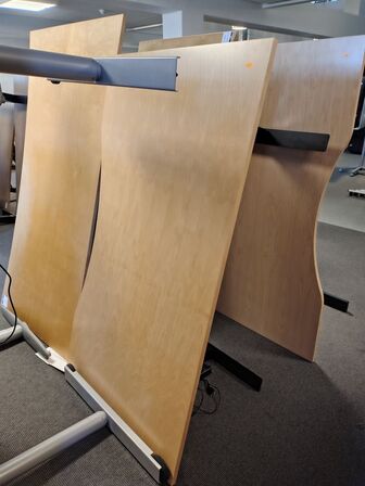 Fire hæve/sænkeborde assorterede