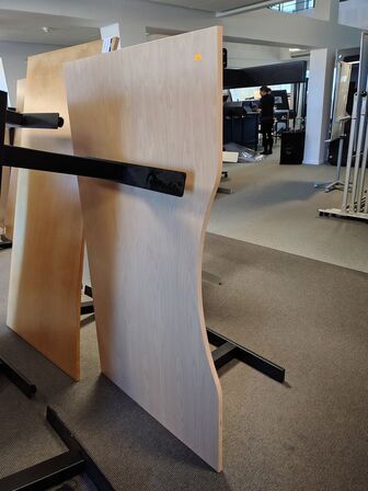 Fire hæve/sænkeborde assorterede